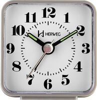 imagem de DESPERTADOR QUARTZ 2504-024 CINZA - HERWEG