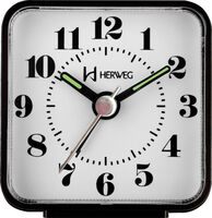 imagem de DESPERTADOR QUARTZ 2504-034 PRETO - HERWEG