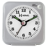 imagem de DESPERTADOR QUARTZ 2510-024 CINZA - HERWEG