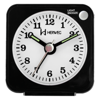 imagem de DESPERTADOR QUARTZ 2510-034 PRETO - HERWEG