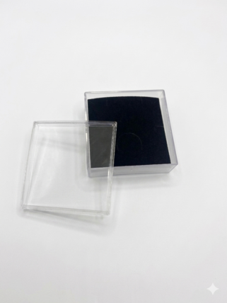 imagem do produto EST. PLASTICO #2103 TRANSPARENTE/PRETO (20PCS)