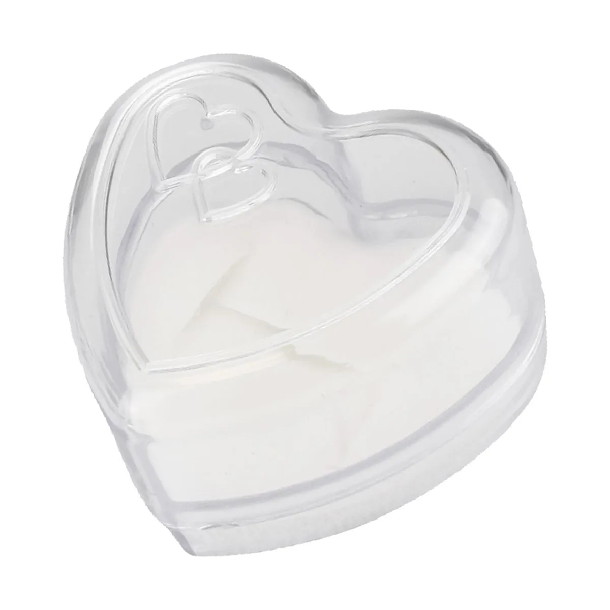 imagem do produto EST. PLASTICO CORACAO #2310 TRANSPARENTE (30 PCS)