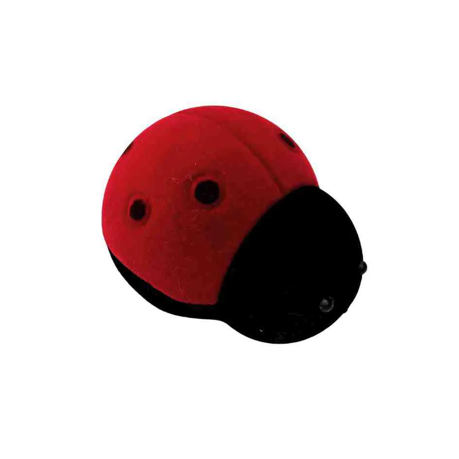 imagem de EST. VELUDO P/ANEL - JOANINHA VERMELHO