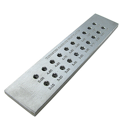 imagem do produto FIEIRA DE TUNGSTENIO MEIA-CANA - 5.00 A 3.10MM - Diloy