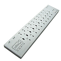 imagem de FIEIRA DILOY MEIA-CANA 6.00 A 3.00MM (31 FUROS)