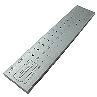 imagem de FIEIRA DILOY OVAL BAIXA 3.00 A 1.00MM (20 FUROS)