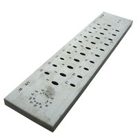 imagem de FIEIRA DILOY OVAL BAIXA 9.00 A 6.00MM (31 FUROS)