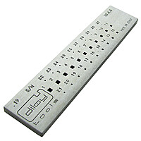 imagem de FIEIRA DILOY QUADRADA 3.00 A 0.50MM (31 FUROS)