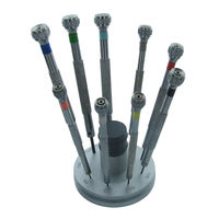 imagem de JG. CHAVE FENDA 9 PCS - BASE FIXA