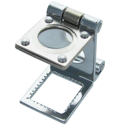 imagem do produto LUPA CONTA FIO CROMADA  - 10X