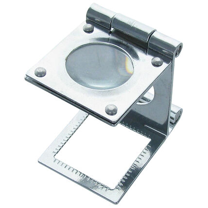 imagem do produto LUPA CONTA FIO CROMADA  - 10X