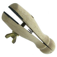 imagem de MORCETO DE MADEIRA C/ BORBOLETA