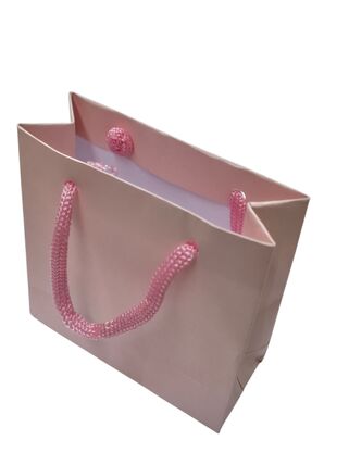 imagem do produto SACOLA LISA 25X20X8CM SALMAO (10 PCS)